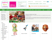 Tablet Screenshot of explorelearncreate.co.uk